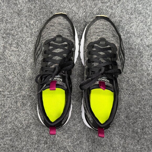 Saucony Liteform Feel Running Shoes Women's Size 6.5 Black Athleitc Training Run - Picture 9 of 12